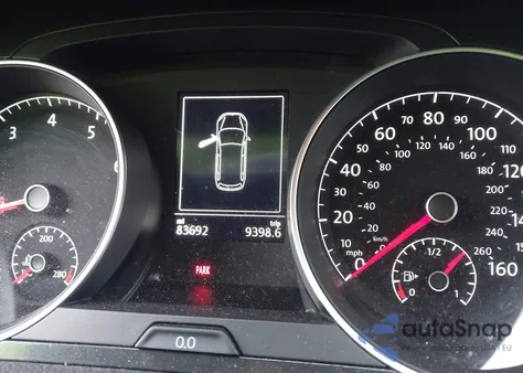 2019 Volkswagen Golf Sportwagen 1.8T S z USA, uszkodzony, nr VIN 3VW217AU1KM504800